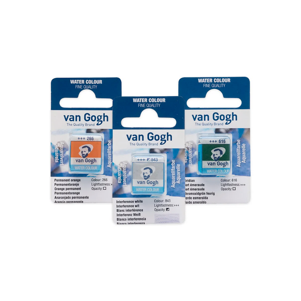 Acuarela en Pastilla Individual Van Gogh 1