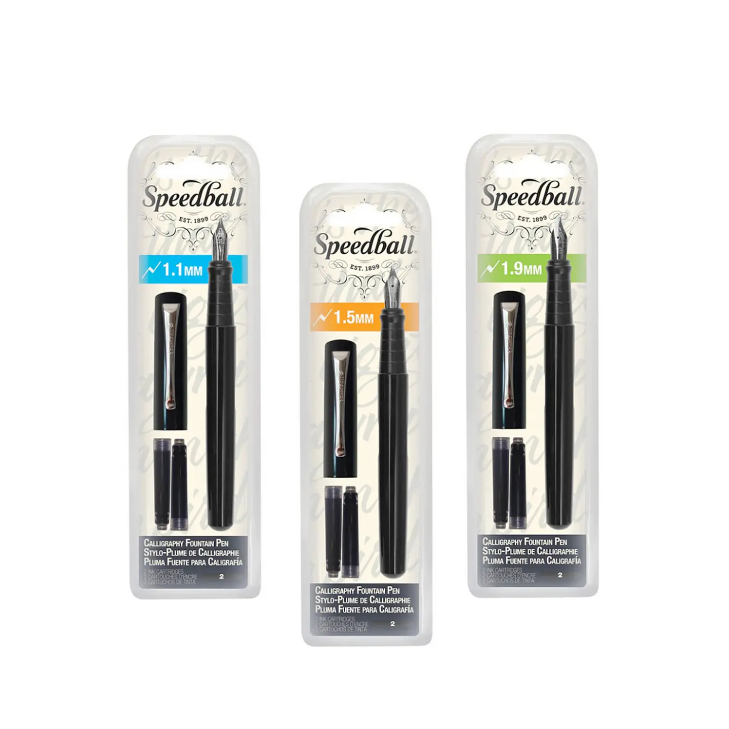 Pluma Fuente Caligraficas - Varias Medidas 1