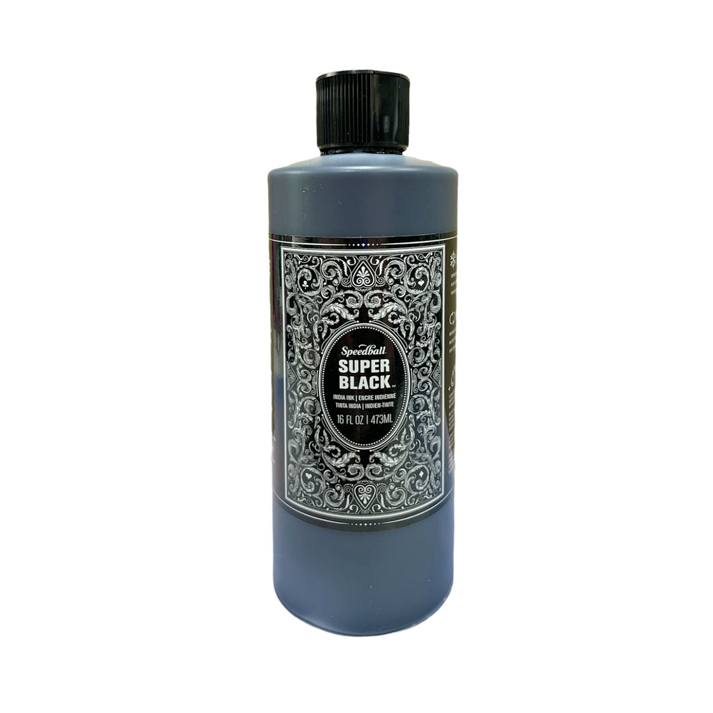 Tinta China Super Black Botella 473ml Speedball 1