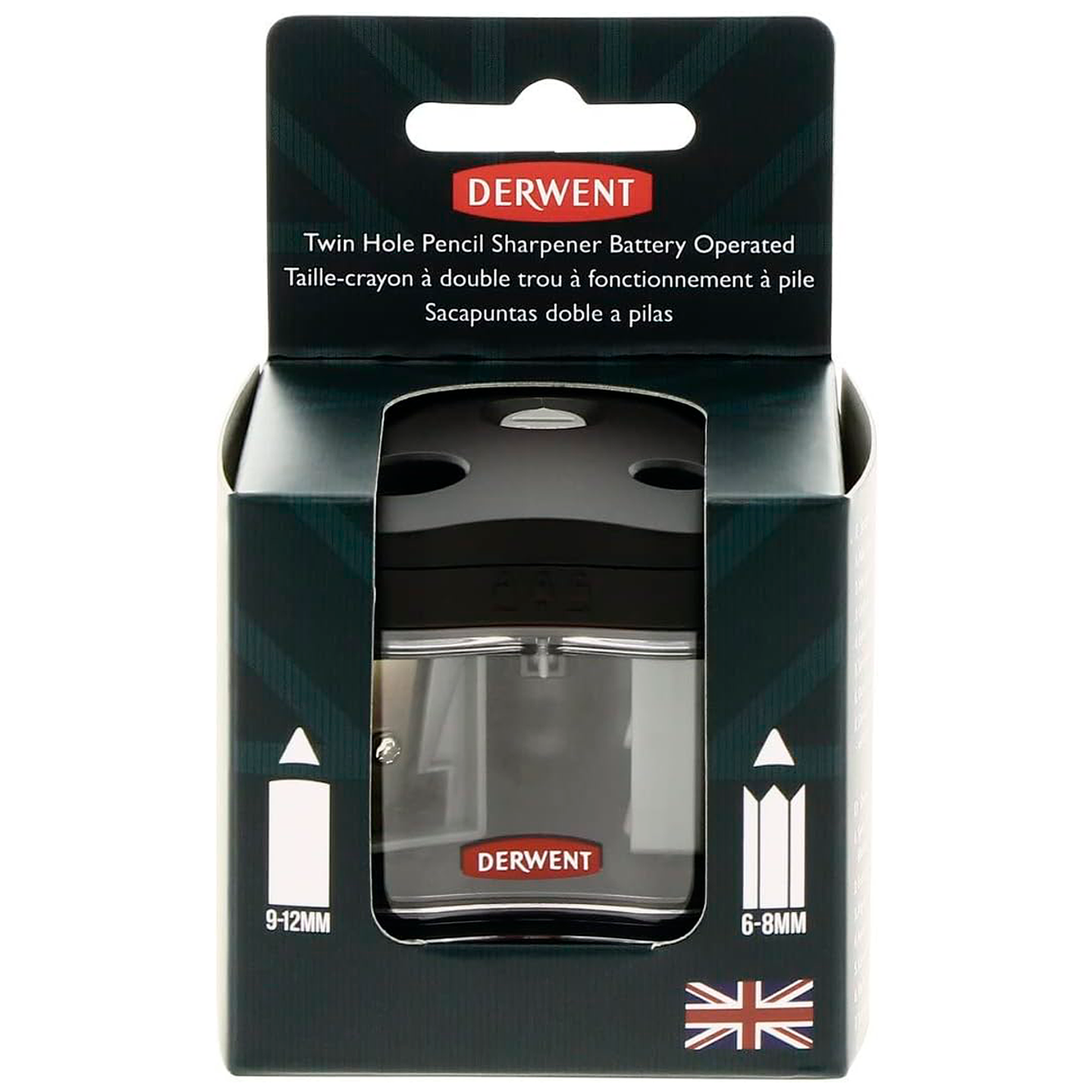 Sacapuntas Doble Punta Eléctrico Derwent 1