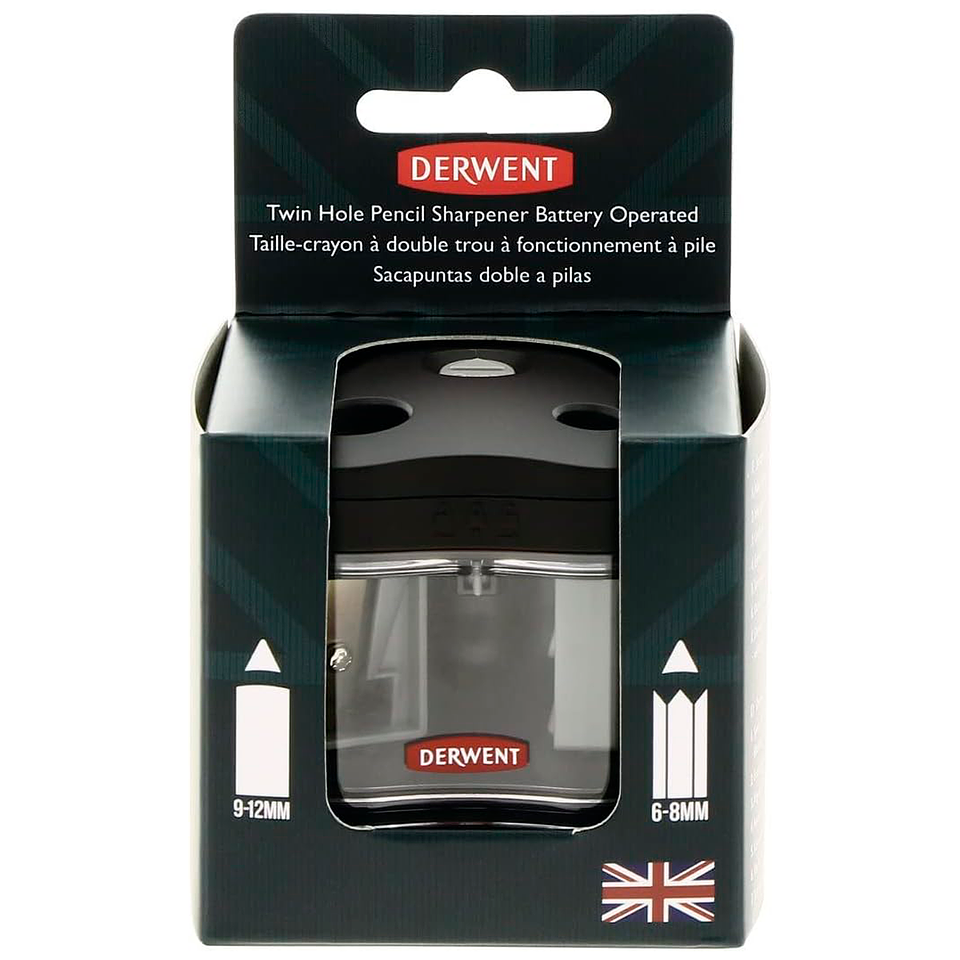 Sacapuntas Doble Punta Eléctrico Derwent 1