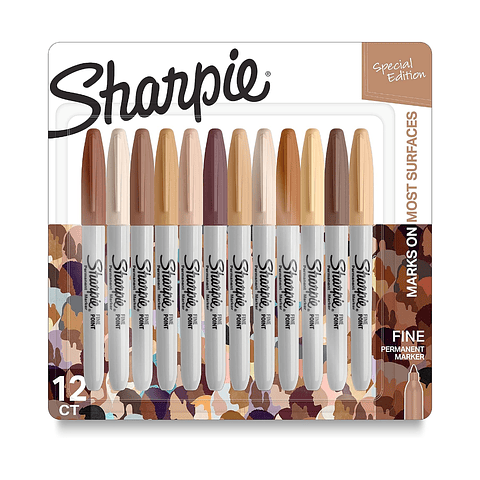 Marcadores Sharpie Retrato Fino