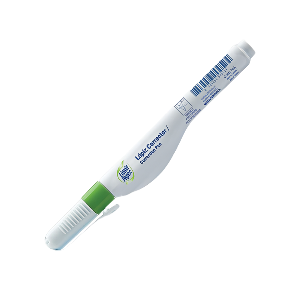 Corrector Liquido Lapiz Punta Metalica Paper Mate 1