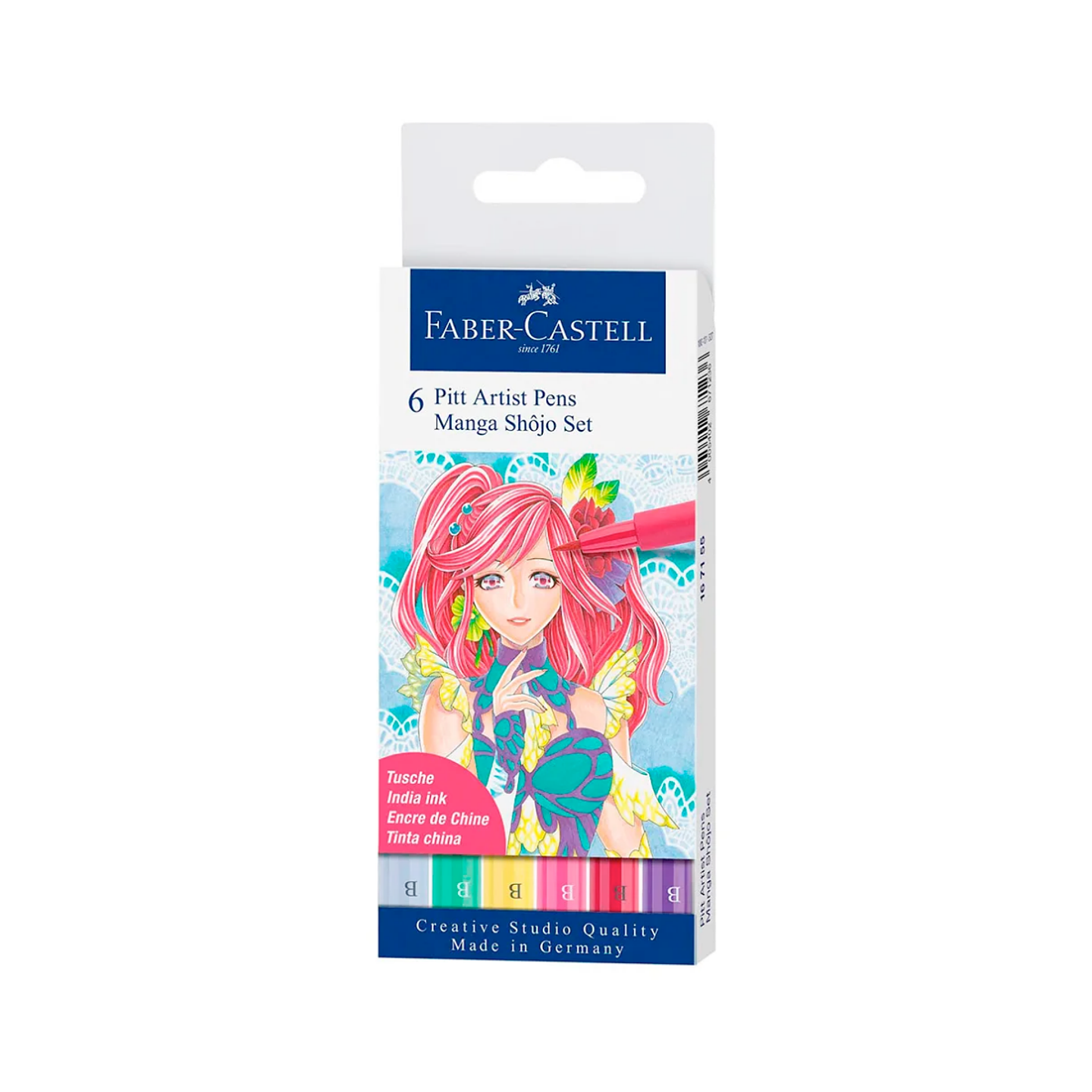 Set 6 Marcadores Manga Shojo 1