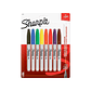 Marcadores Permanentes Sharpie Punta Fina Set 8 Colores - Miniatura 1