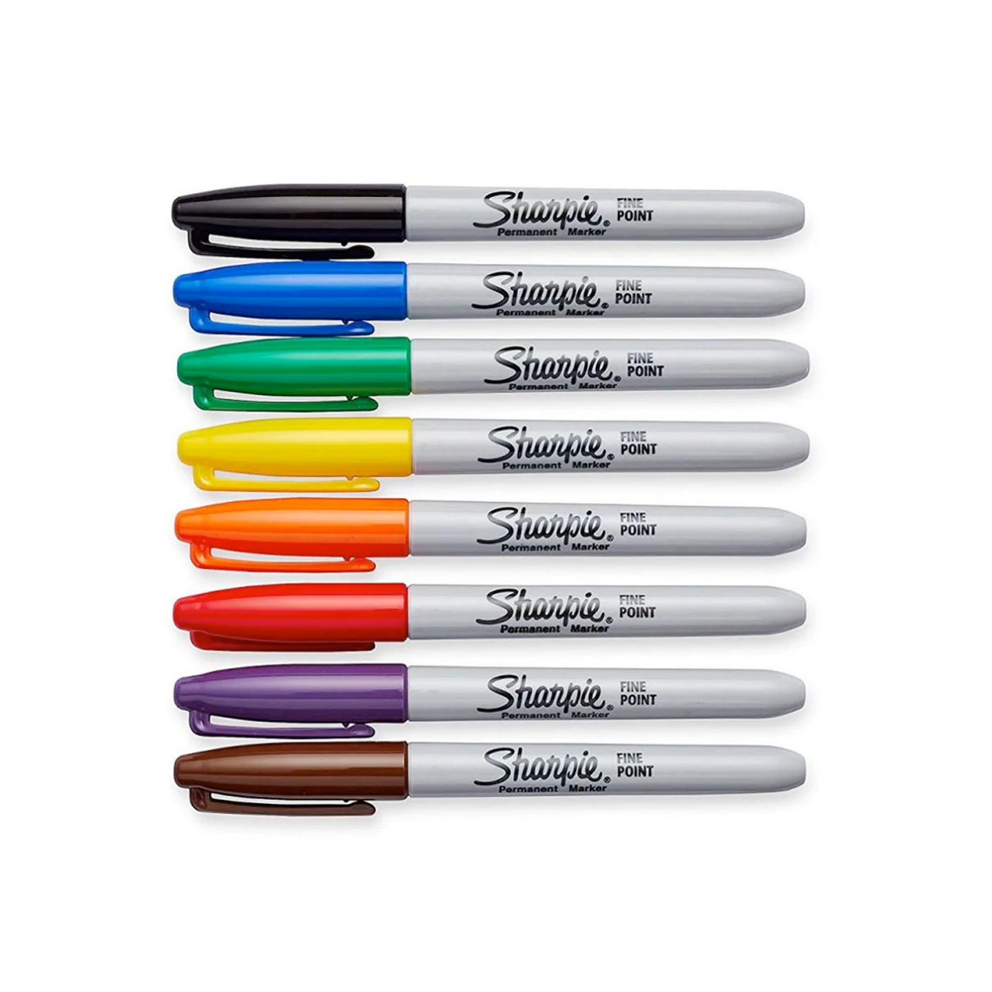 Marcadores Permanentes Sharpie Punta Fina Set 8 Colores 2