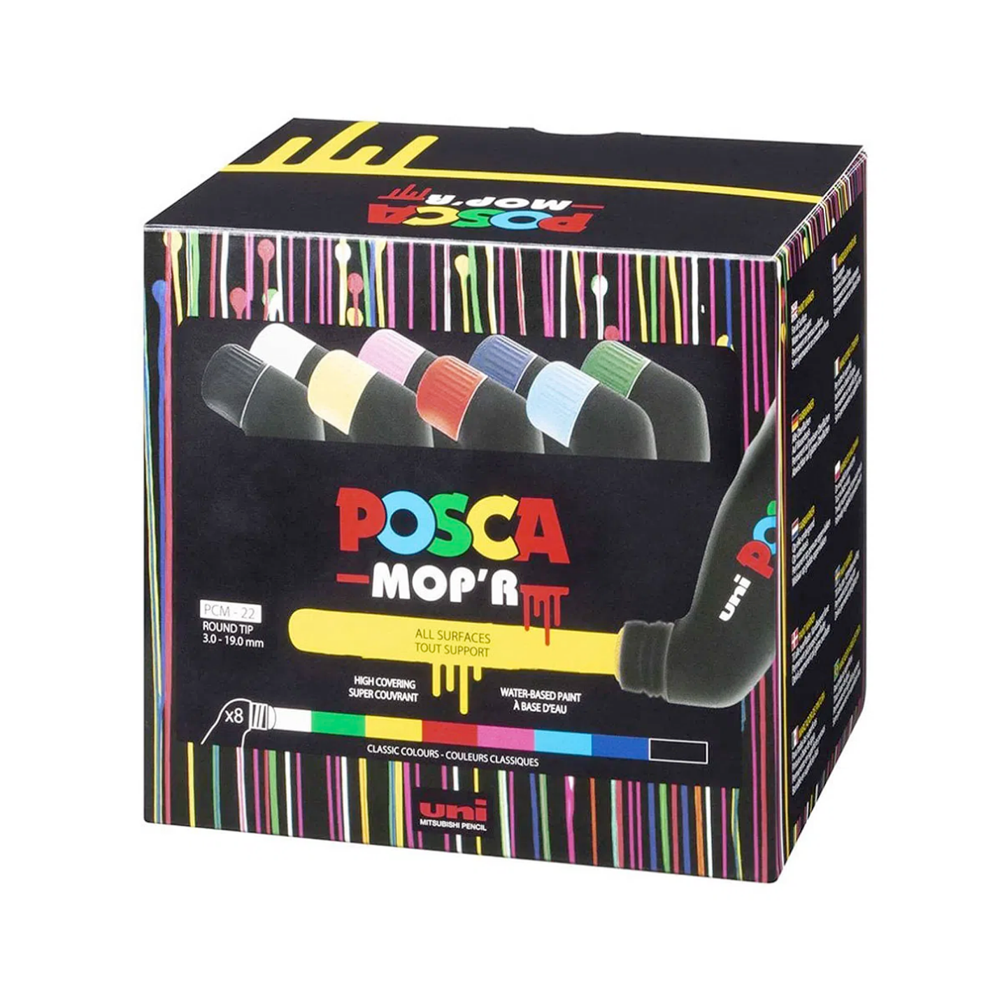 Marcador Posca Mop Set 8 Marcadores 1