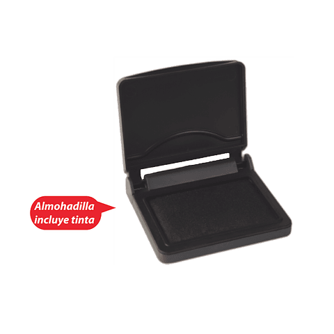 Tampón con Tinta Negro