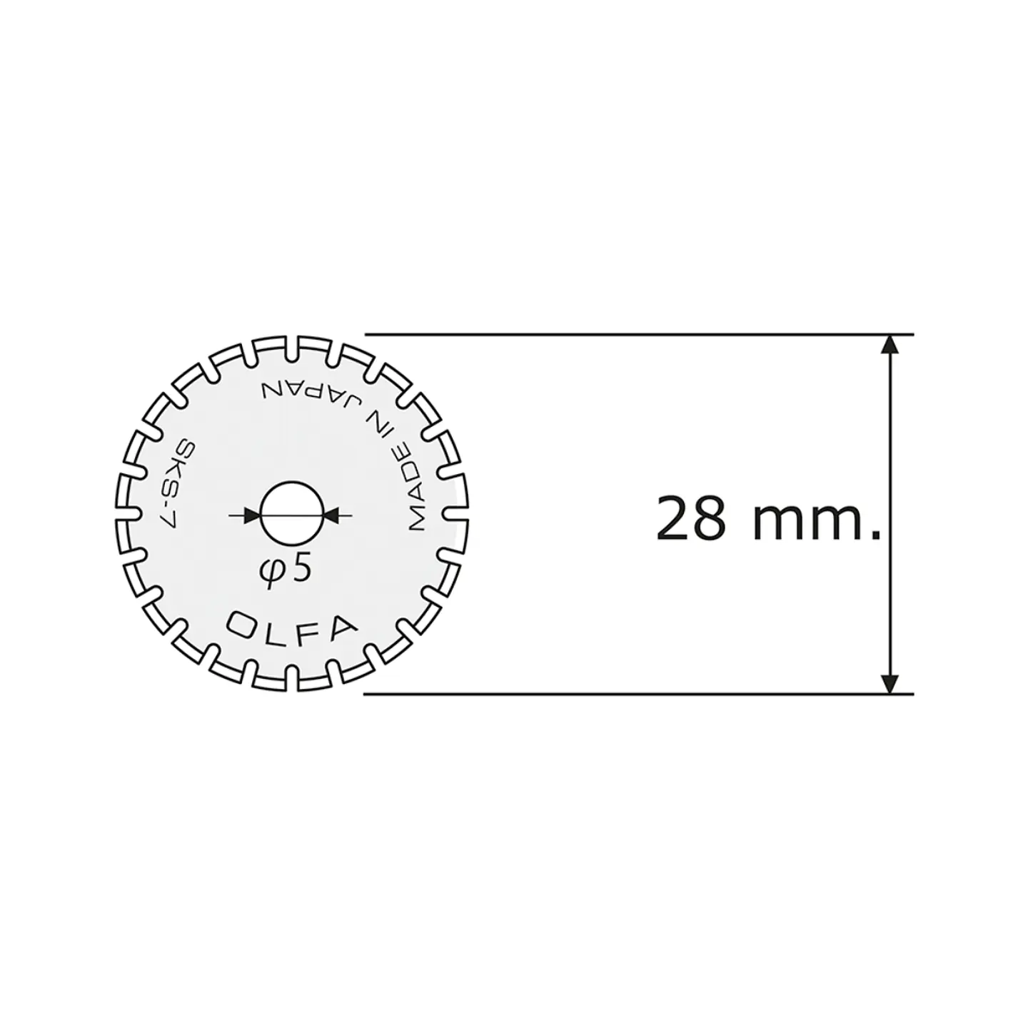 Repuesto Cuchillo Prepicado PRC-3 28mm 2 Un.  2