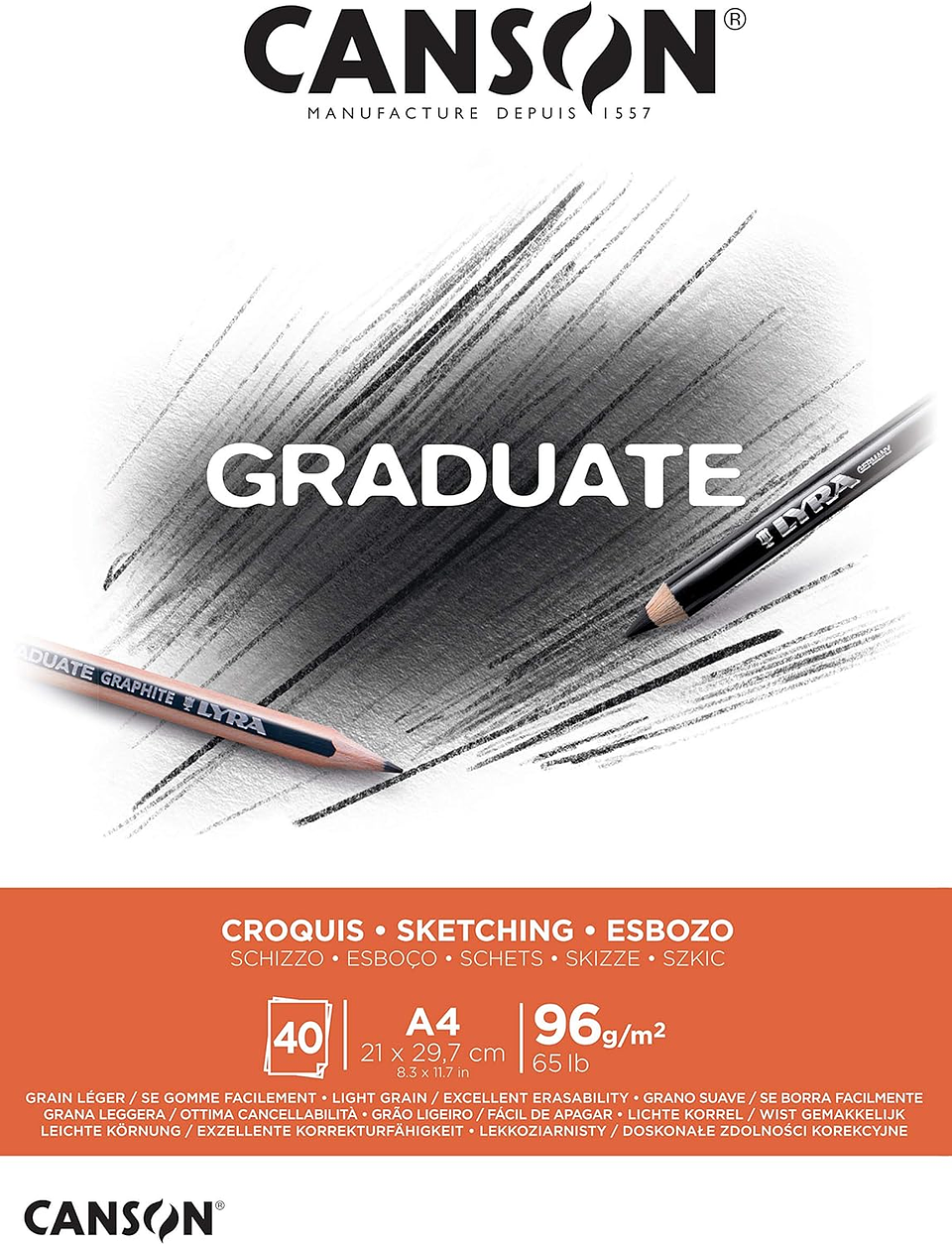 Canson Graduate Pad Croquis - Distintas Medidas 3