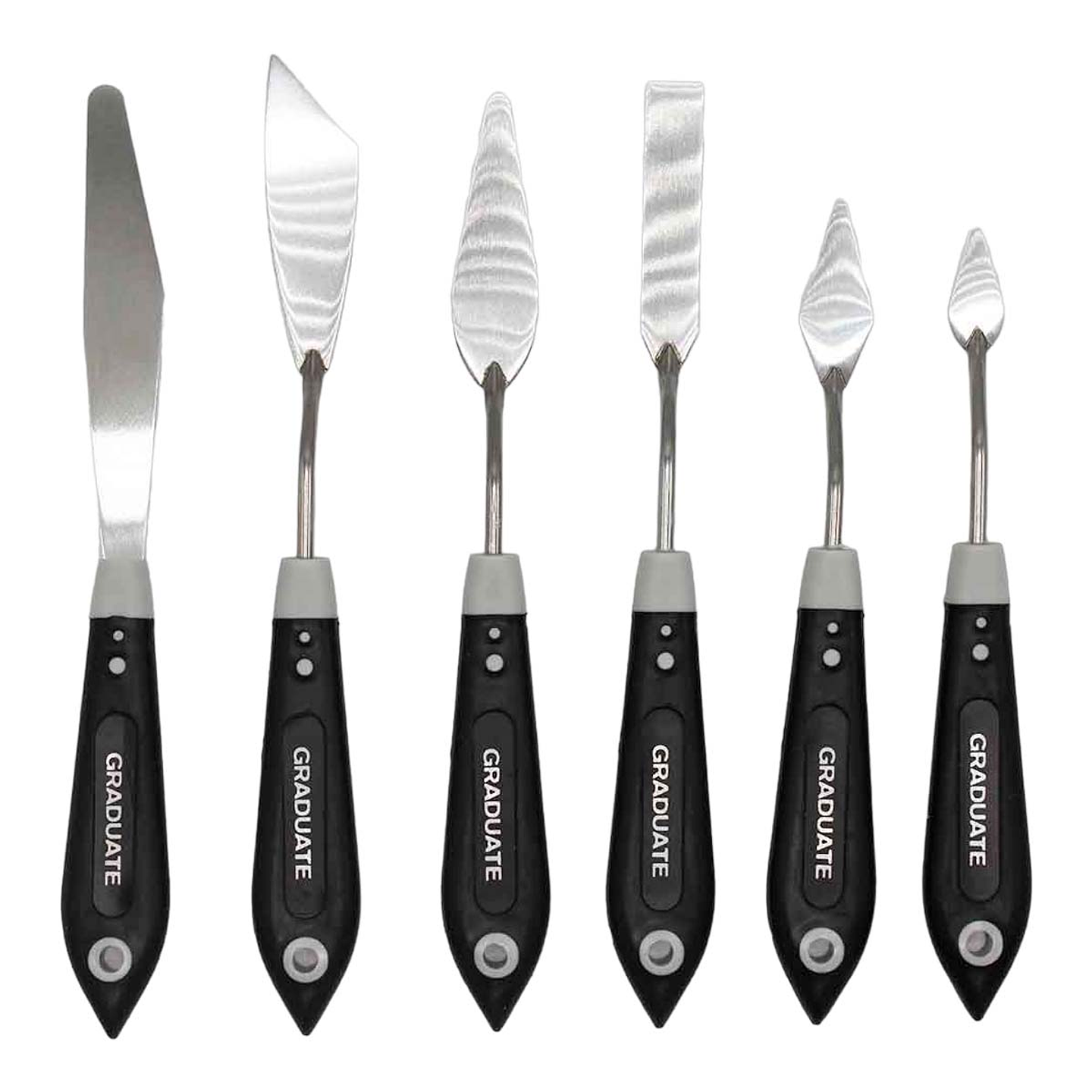 Set 6 Espátulas Graduate para Óleo y Acrílico 2