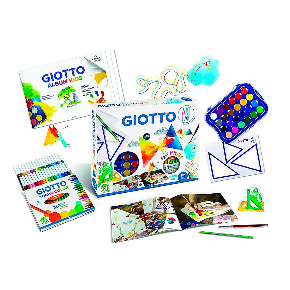 Set Giotto Art Lab Pintura 2
