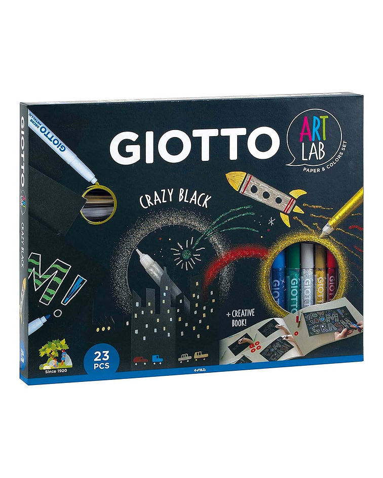 Set Giotto Art Lab Black