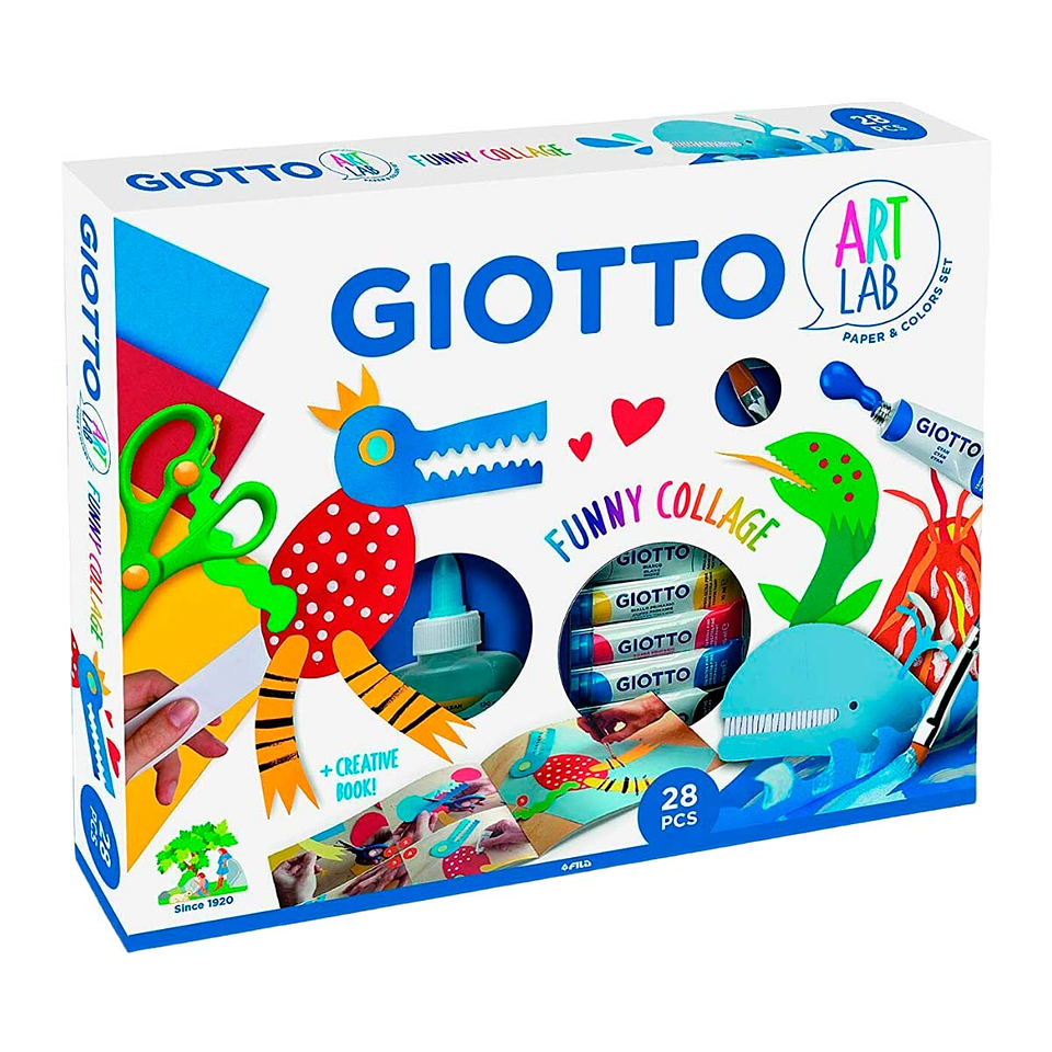 Set Giotto Art Lab Collage 1