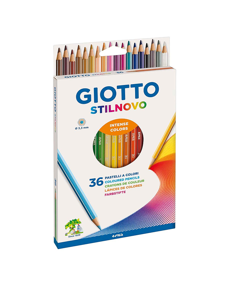 Set Giotto Stilnovo 36 Colores