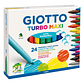 Marcador Giotto Turbo Maxi 24 colores - Miniatura 1
