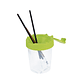 Vaso Limpia Pincel con Tapa - Miniatura 2