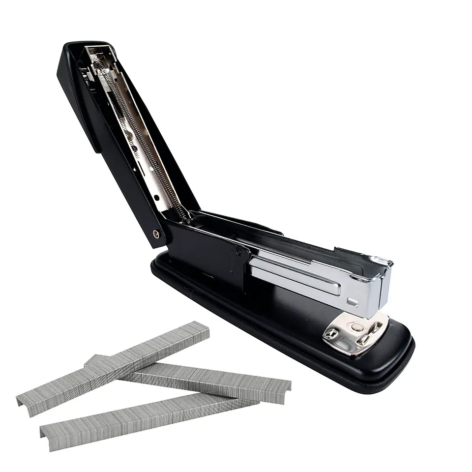 Corchetera Metálica Mediana Negro + 1000 Corchetes 3