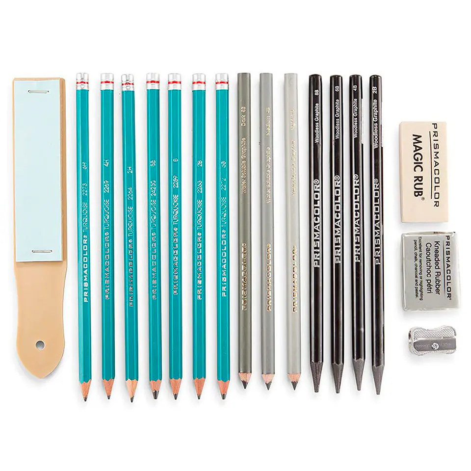 Lápices Grafito Prismacolor Set 18 Piezas 3