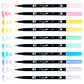 Tombow Dual Brush - Set 10 Marcadores Colores Pastel - Miniatura 5