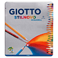 Lapiz Giotto Stilnovo Acuarelable 24 Colores Estuche de Metal - Miniatura 1