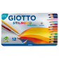 Lapiz Giotto Stilnovo Acuarelable 12 Colores Estuche de Metal - Miniatura 1