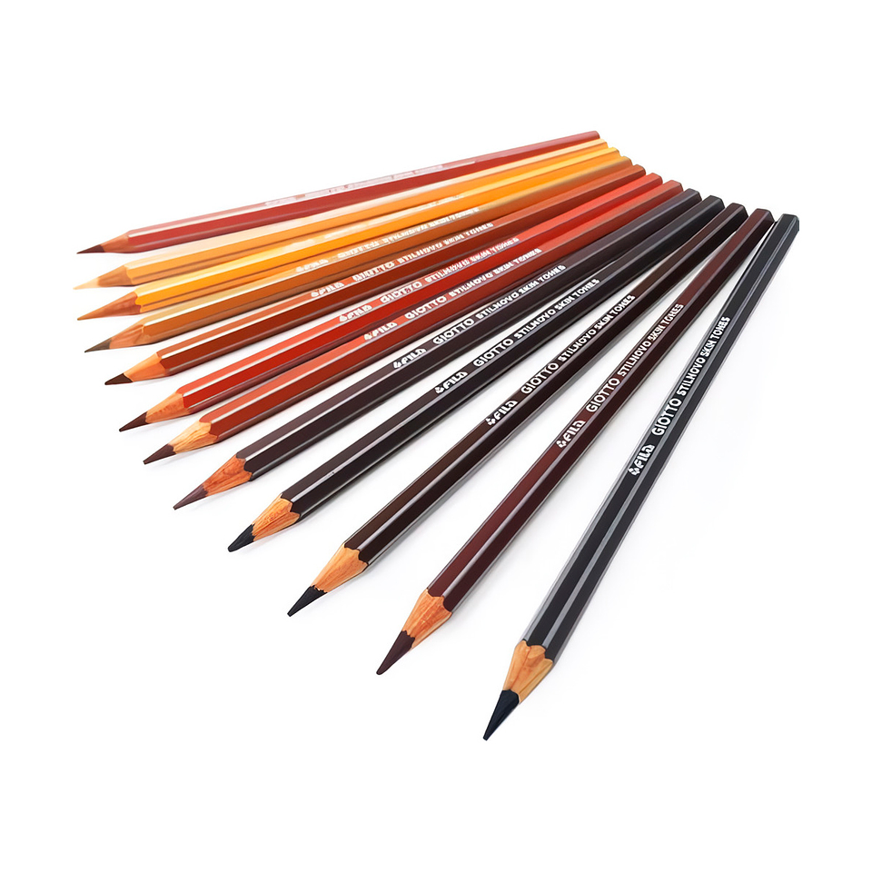 Lapices Giotto Stilnovo Skin Tones 12 Colores Tonos Piel 2