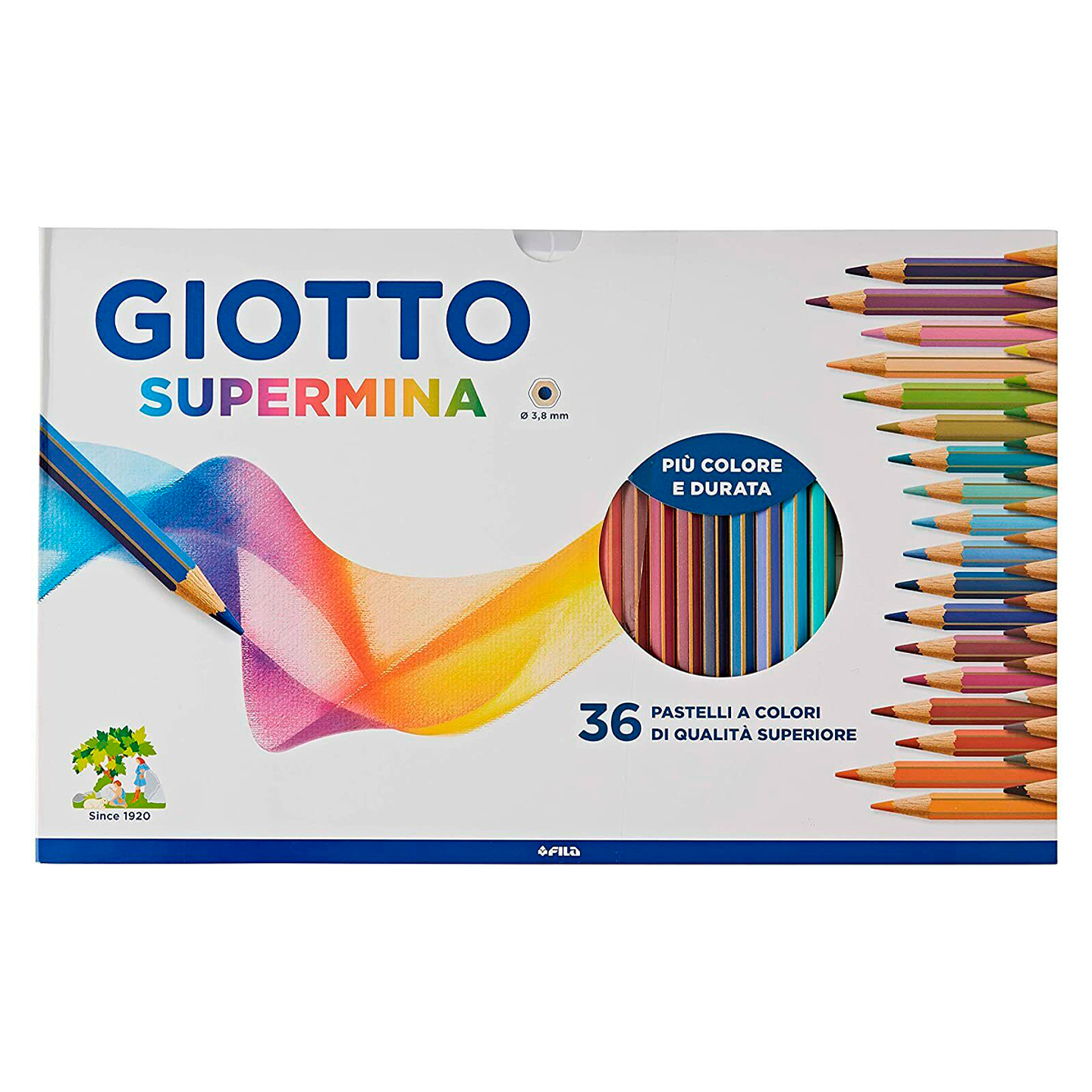 Lapiz Giotto Supermina - 36 Colores 1