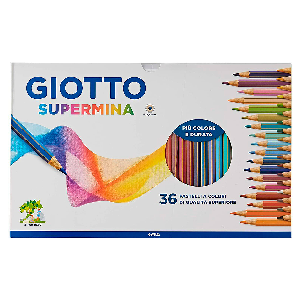 Lapiz Giotto Supermina - 36 Colores 1