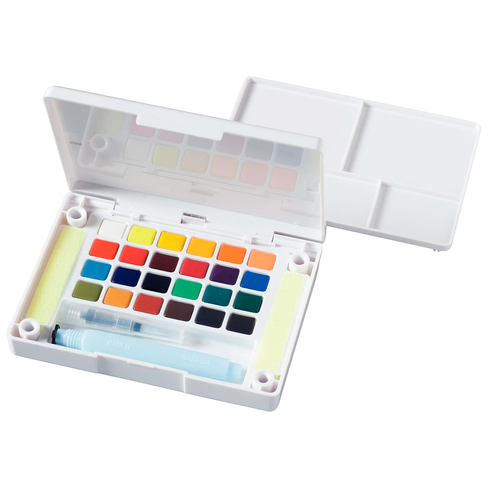 Acuarelas Sakura Koi en Pastilla - Set 24 Colores 4