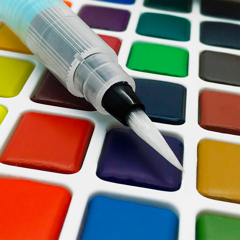 Acuarelas Sakura Koi en Pastilla - Set 24 Colores 5