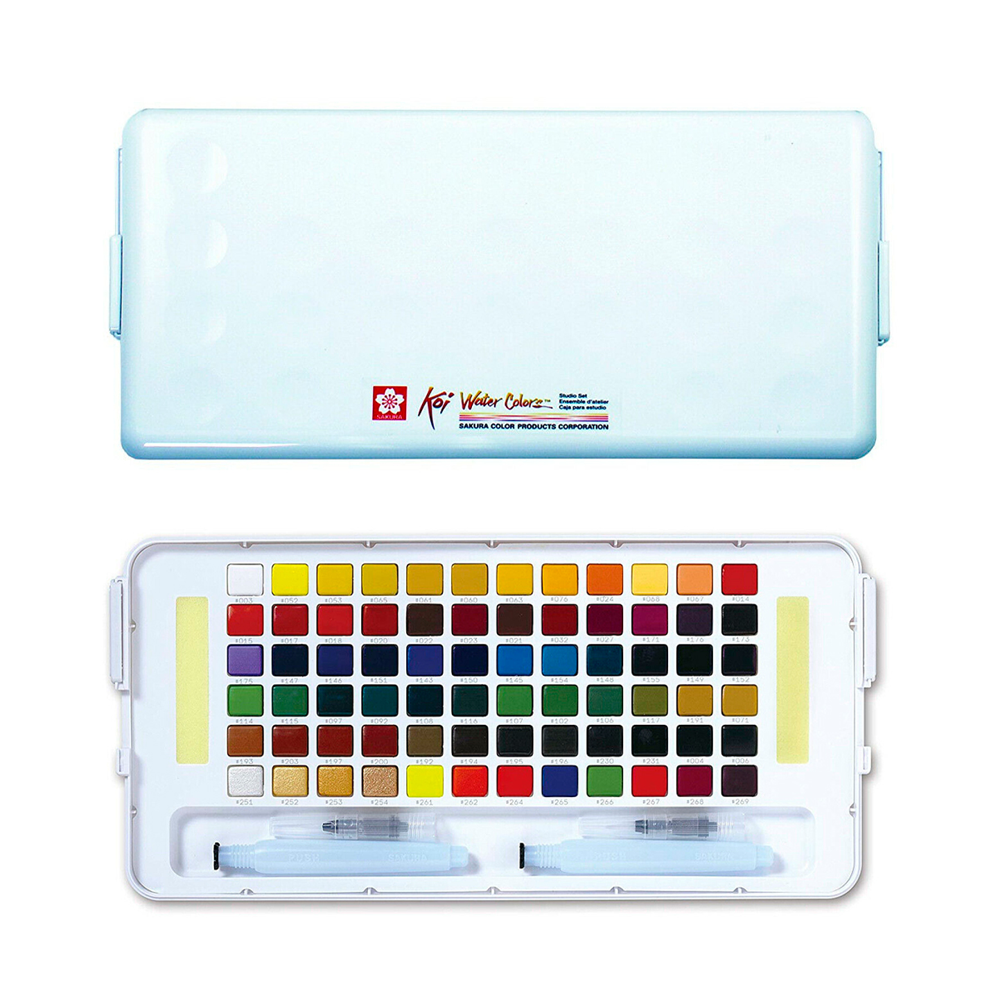 Acuarelas Sakura Koi en Pastilla - Set 72 Colores 2