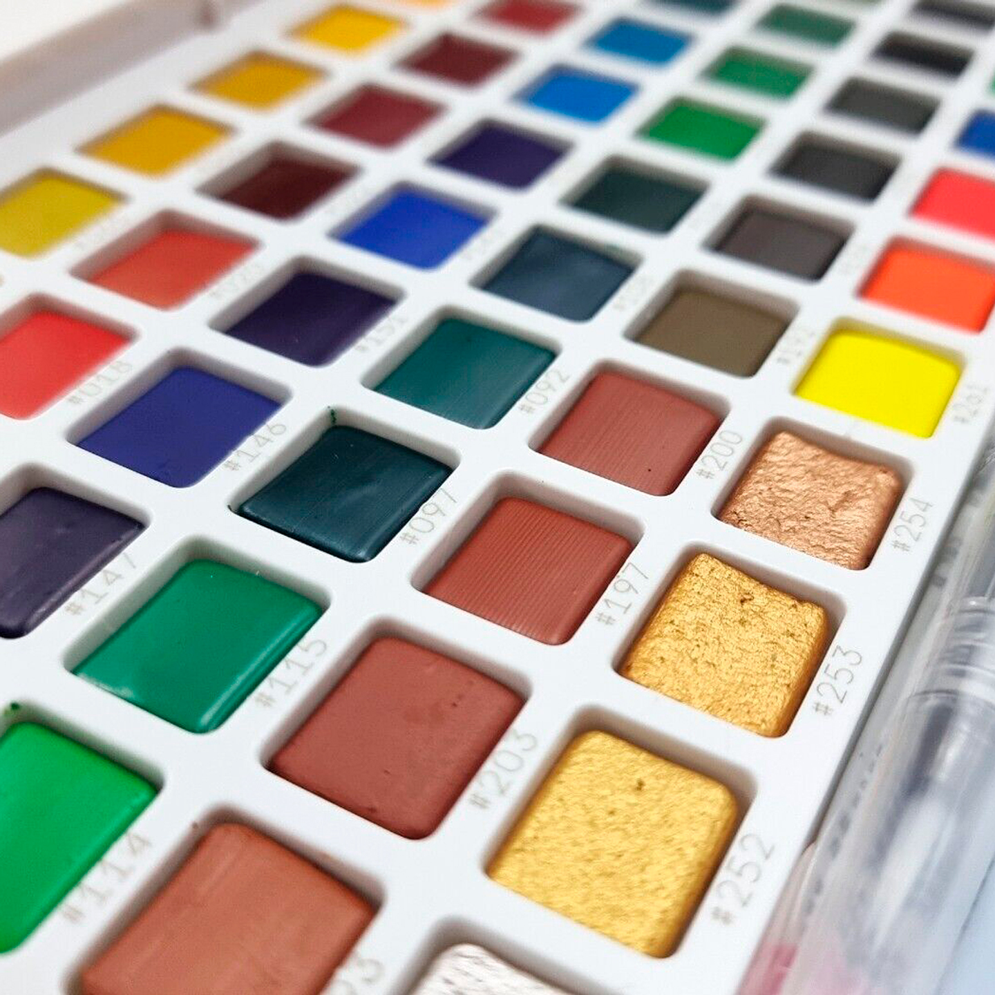 Acuarelas Sakura Koi en Pastilla - Set 72 Colores 4