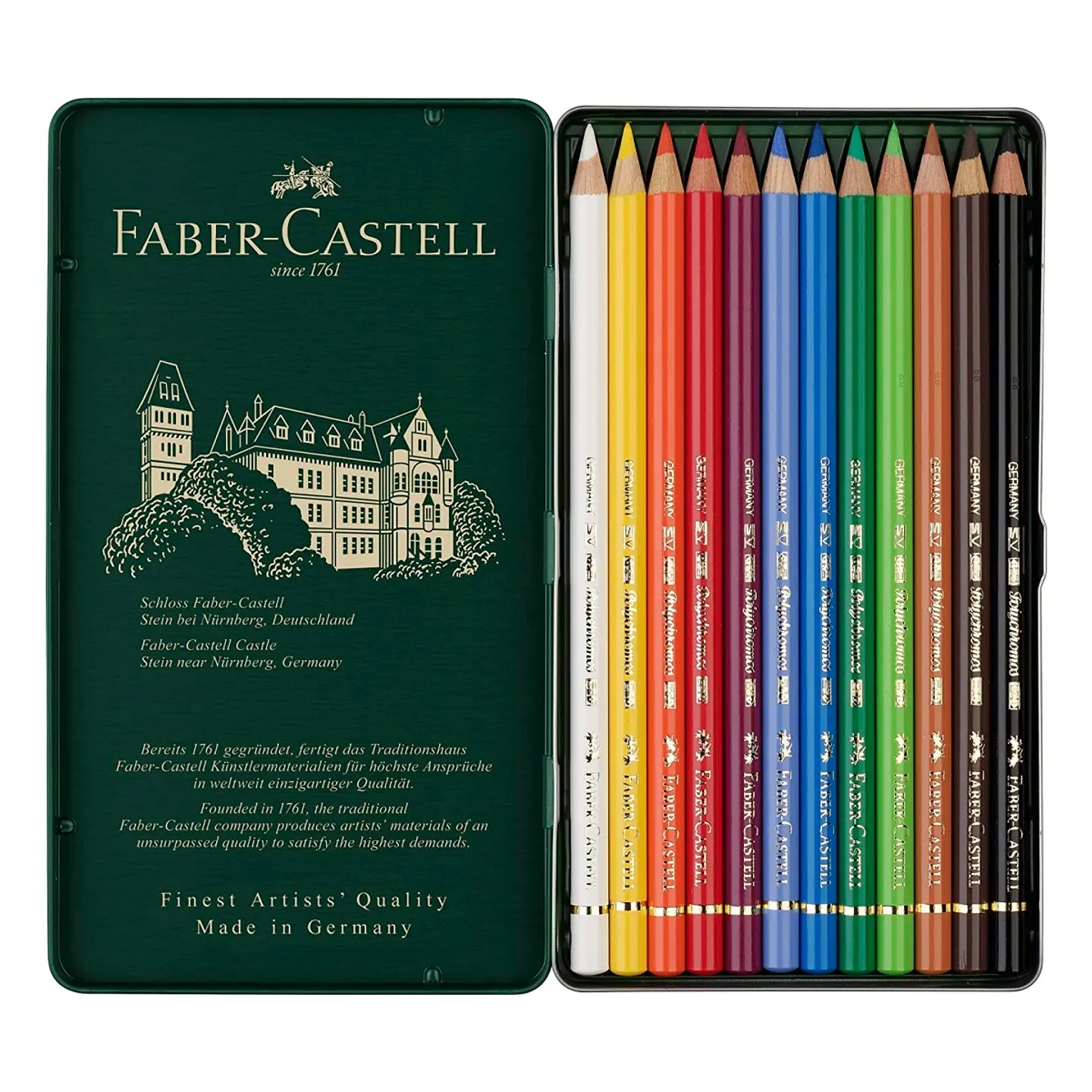 Faber-Castell Polychromos - 12 Colores 2