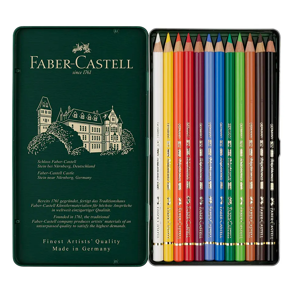 Faber-Castell Polychromos - 12 Colores 2