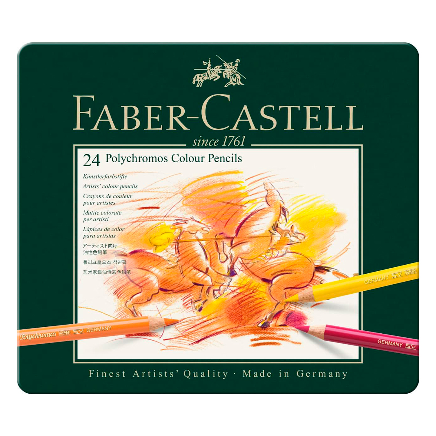 Faber-Castell Polychromos - 24 Colores 1
