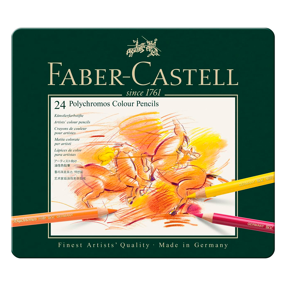 Faber-Castell Polychromos - 24 Colores 1