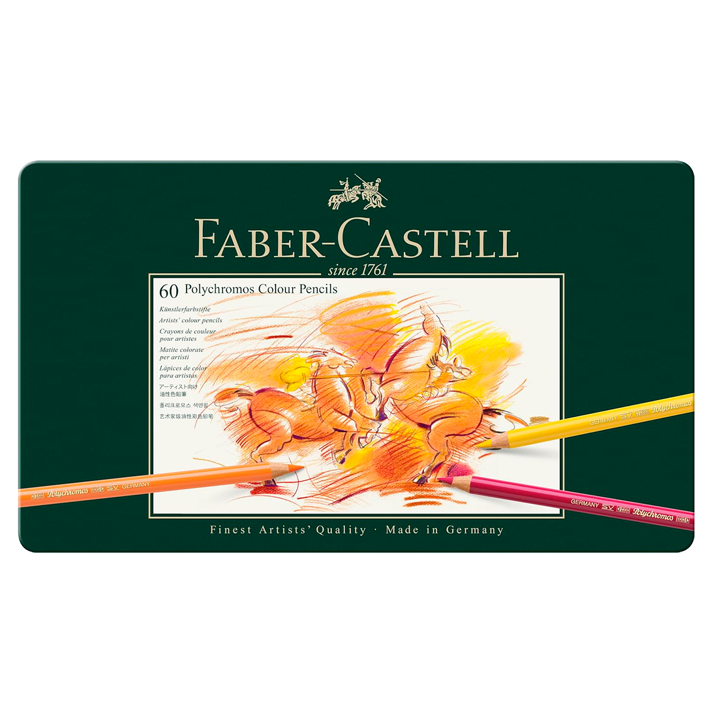 Faber-Castell Polychromos - 60 Colores 1
