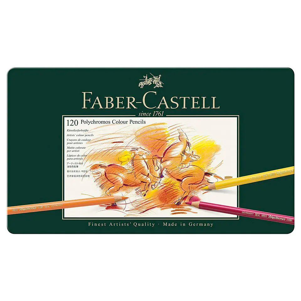 Faber-Castell Polychromos - 120 Colores 1