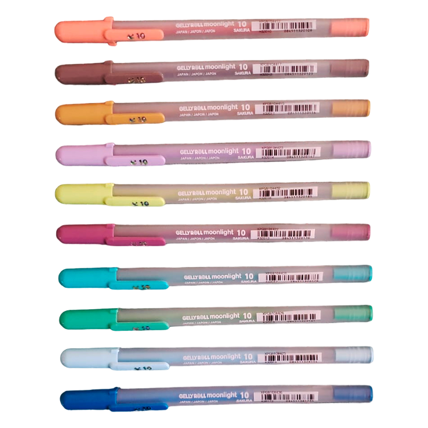 Sakura Gelly Roll Moonlight Earth Set 10 Colores 2