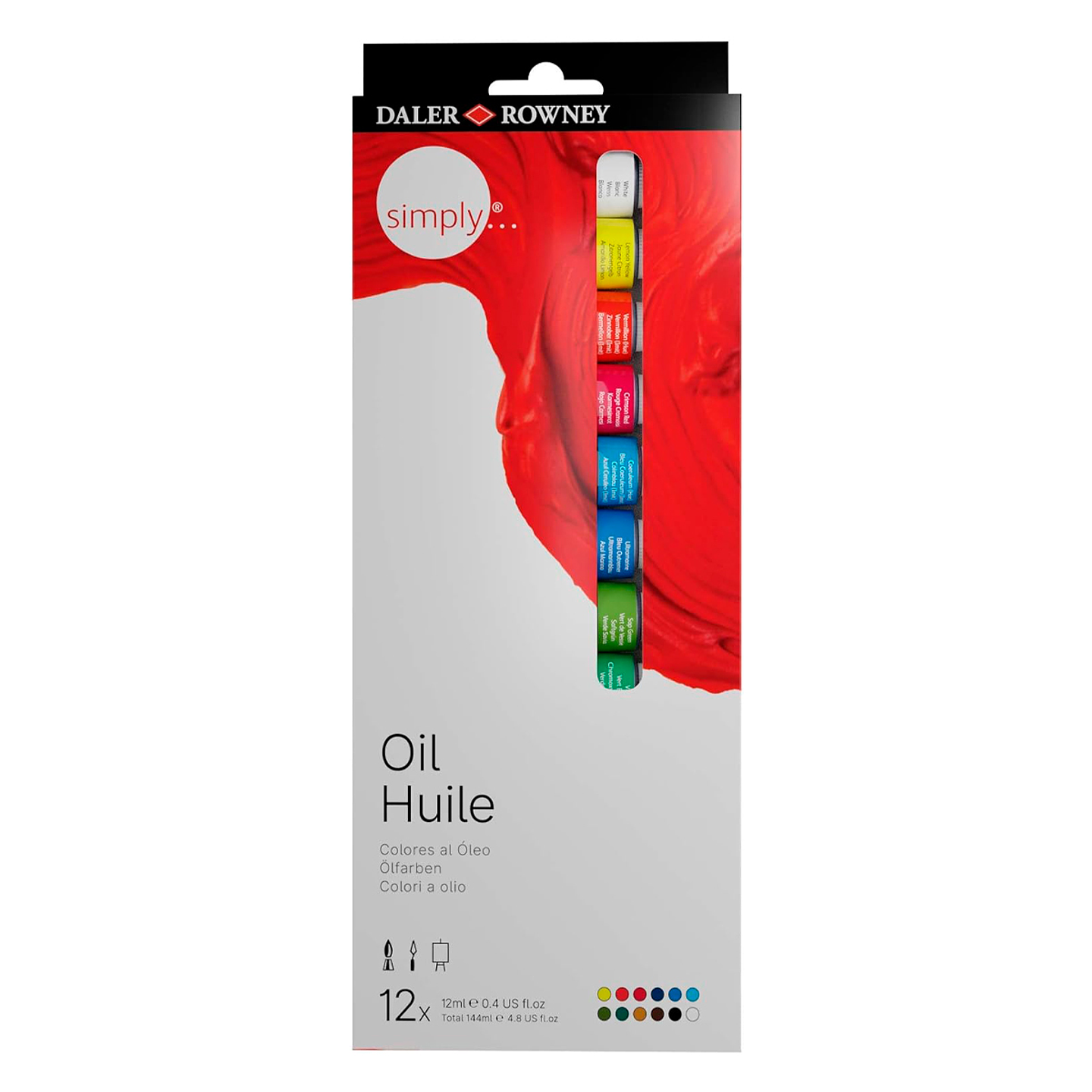 Set Oleo Simply – 12 colores 1