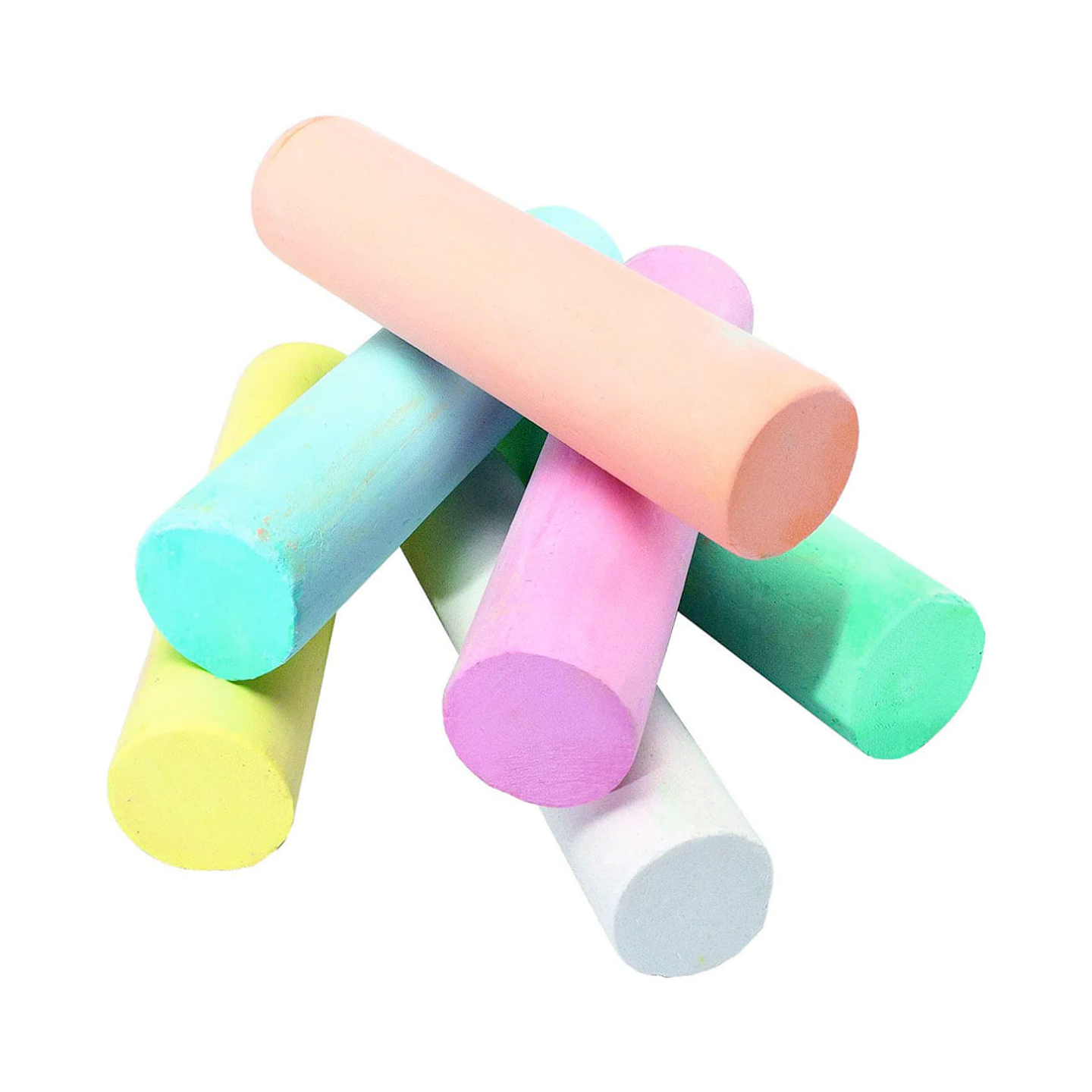 Set 6 Tizas de Colores Lavables Jumbo  2