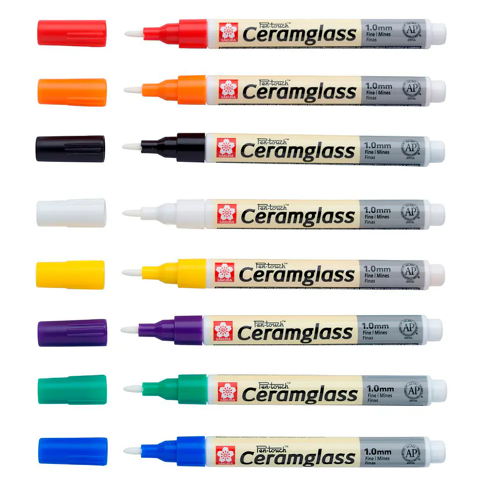 Ceramglass 1.0mm - 8 Colores 2