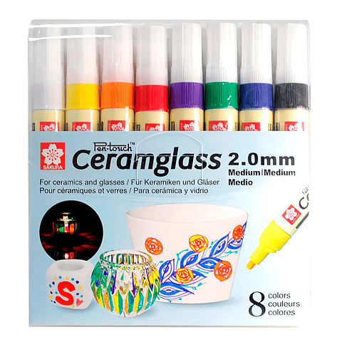 Ceramglass 2.0mm - 8 Colores