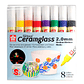 Ceramglass 2.0mm - 8 Colores - Miniatura 1