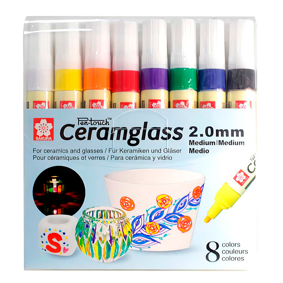 Ceramglass 2.0mm - 8 Colores 1