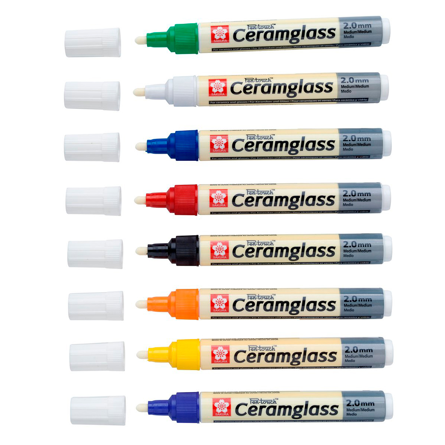 Ceramglass 2.0mm - 8 Colores 2