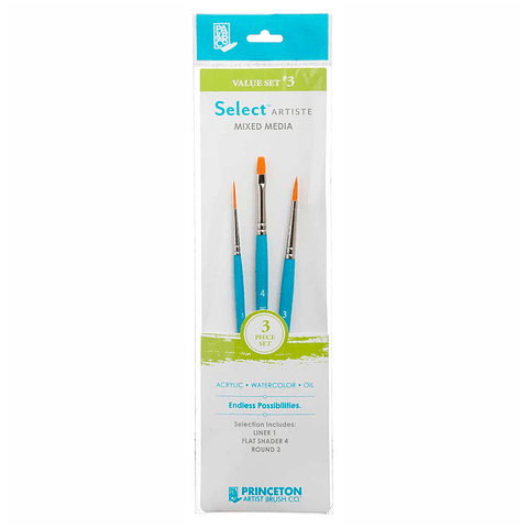 Set 3 Pinceles Value Set 3
