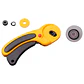 Cuchillo Rotativo 45mm doble seguro RTY-2/DX Olfa - Miniatura 3