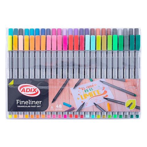 Lapices Fineliner 48 Colores